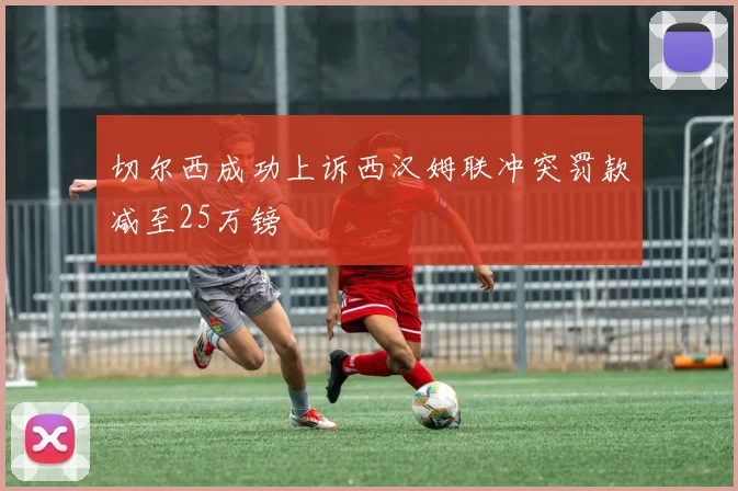 切尔西成功上诉西汉姆联冲突罚款减至25万镑